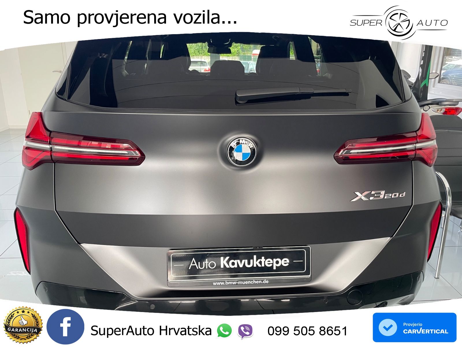BMW X3 20d xDrive Steptronic M Sport LED+GR SJED+ACC