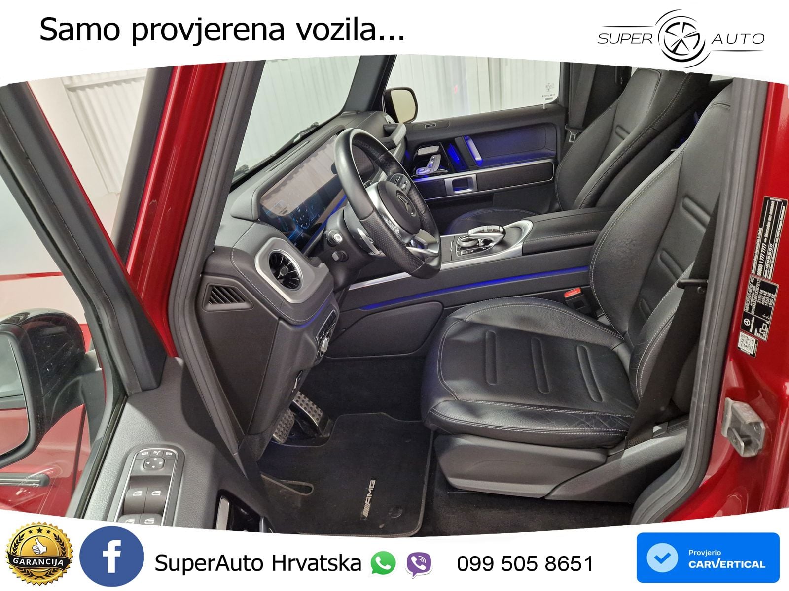 Mercedes G 500 Long V8 (422 KS) 4MATIC 9G-TRONIC AMG LED+GR SJED+ACC