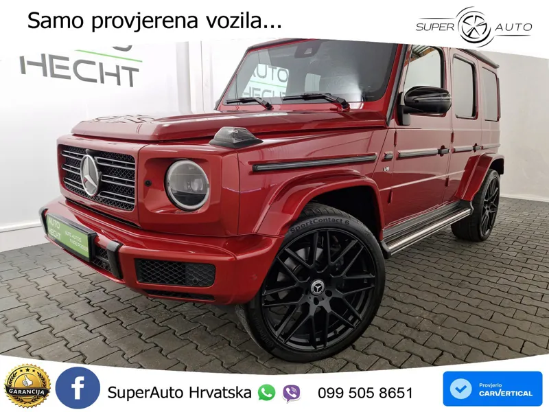 Mercedes G 500 Long V8 (422 KS) 4MATIC 9G-TRONIC AMG LED+GR SJED+ACC