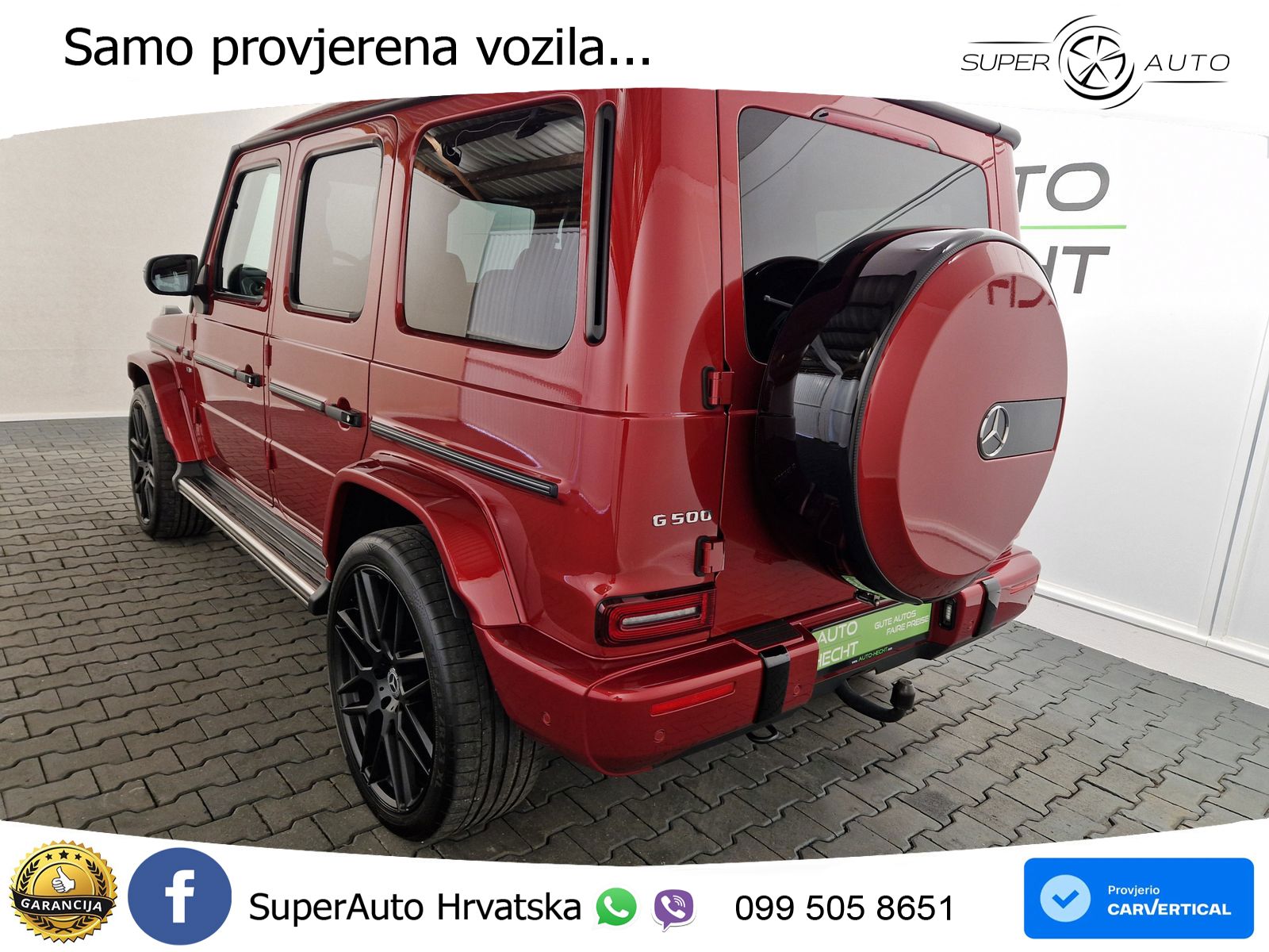 Mercedes G 500 Long V8 (422 KS) 4MATIC 9G-TRONIC AMG LED+GR SJED+ACC