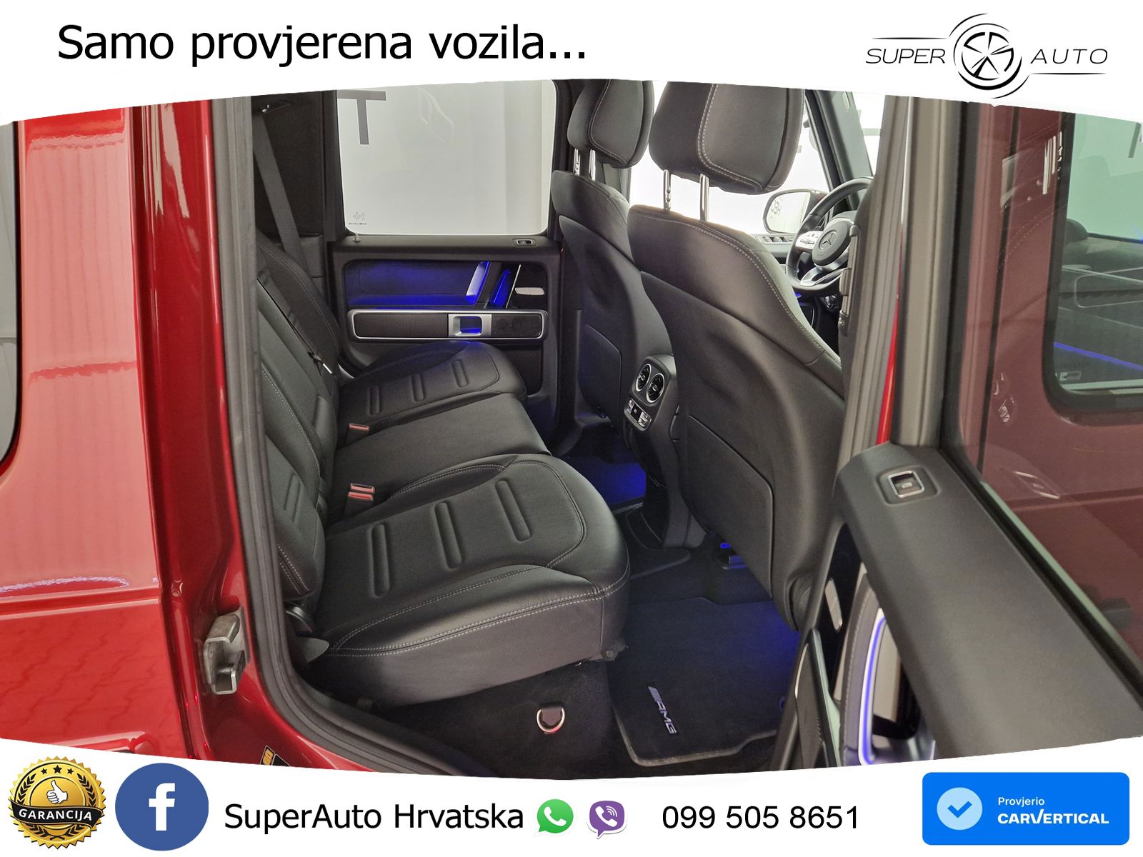 Mercedes G 500 Long V8 (422 KS) 4MATIC 9G-TRONIC AMG LED+GR SJED+ACC