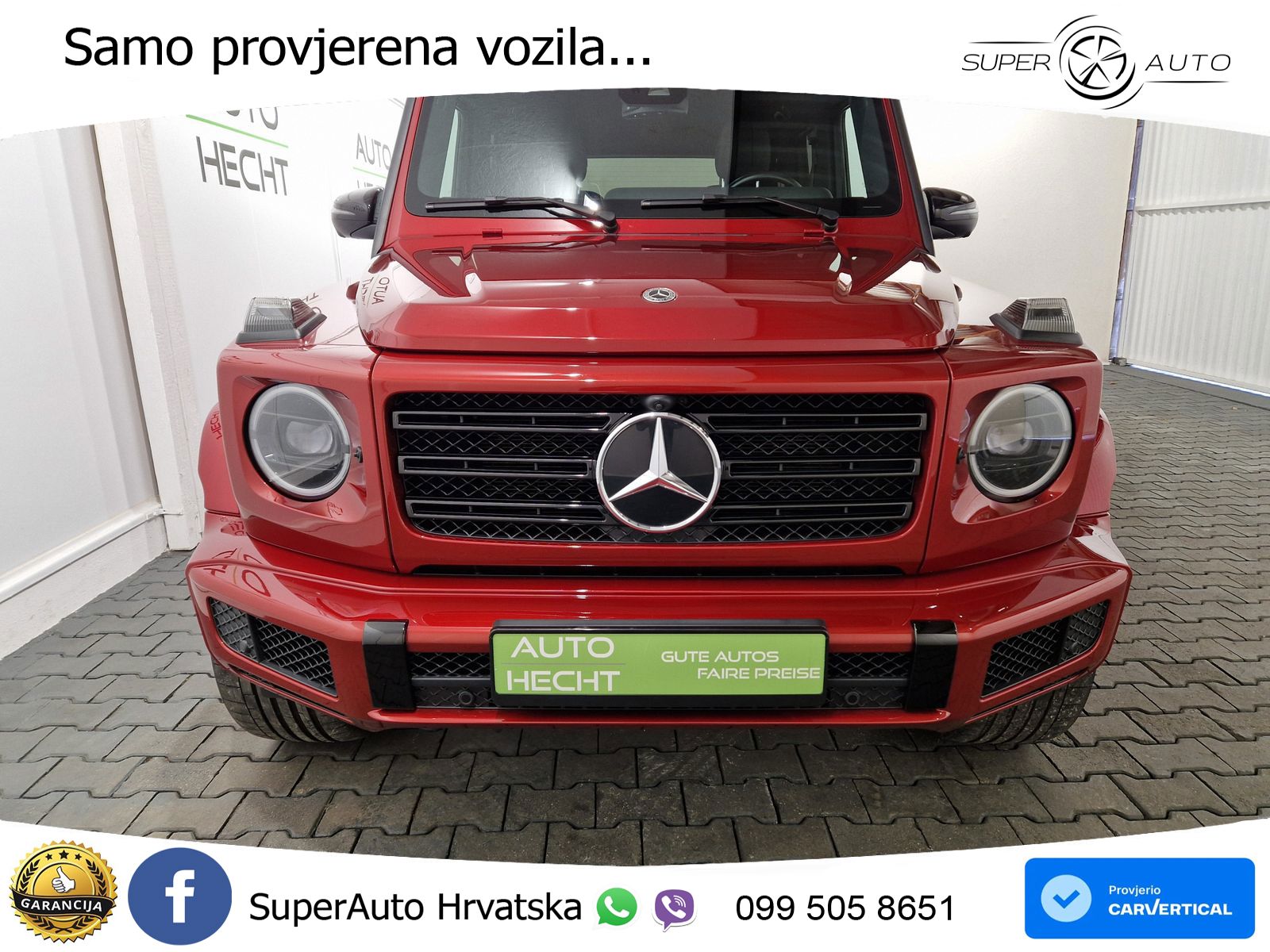 Mercedes G 500 Long V8 (422 KS) 4MATIC 9G-TRONIC AMG LED+GR SJED+ACC