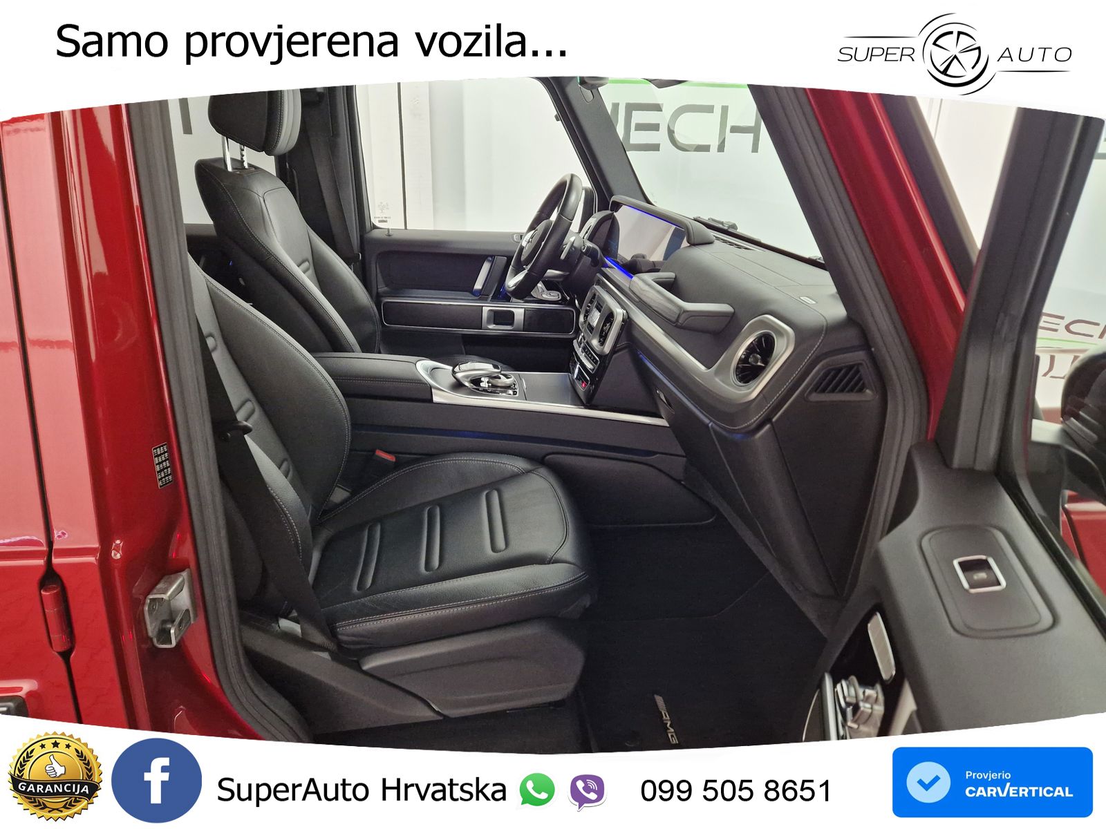 Mercedes G 500 Long V8 (422 KS) 4MATIC 9G-TRONIC AMG LED+GR SJED+ACC