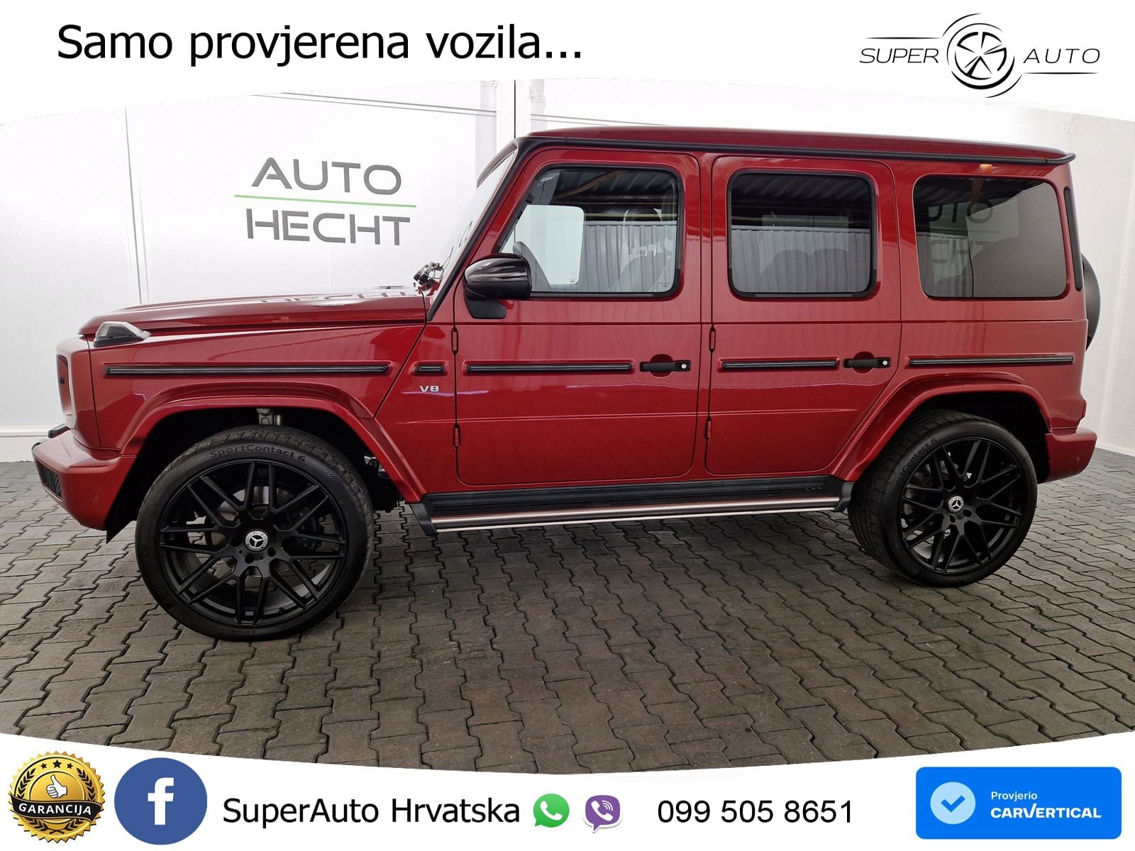 Mercedes G 500 Long V8 (422 KS) 4MATIC 9G-TRONIC AMG LED+GR SJED+ACC