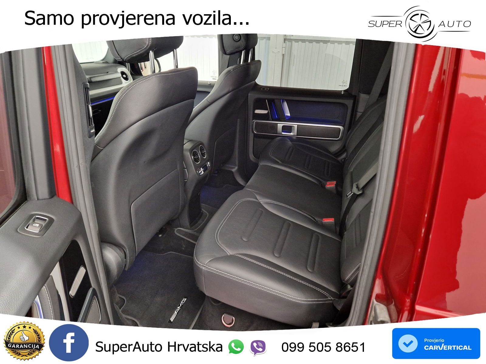 Mercedes G 500 Long V8 (422 KS) 4MATIC 9G-TRONIC AMG LED+GR SJED+ACC