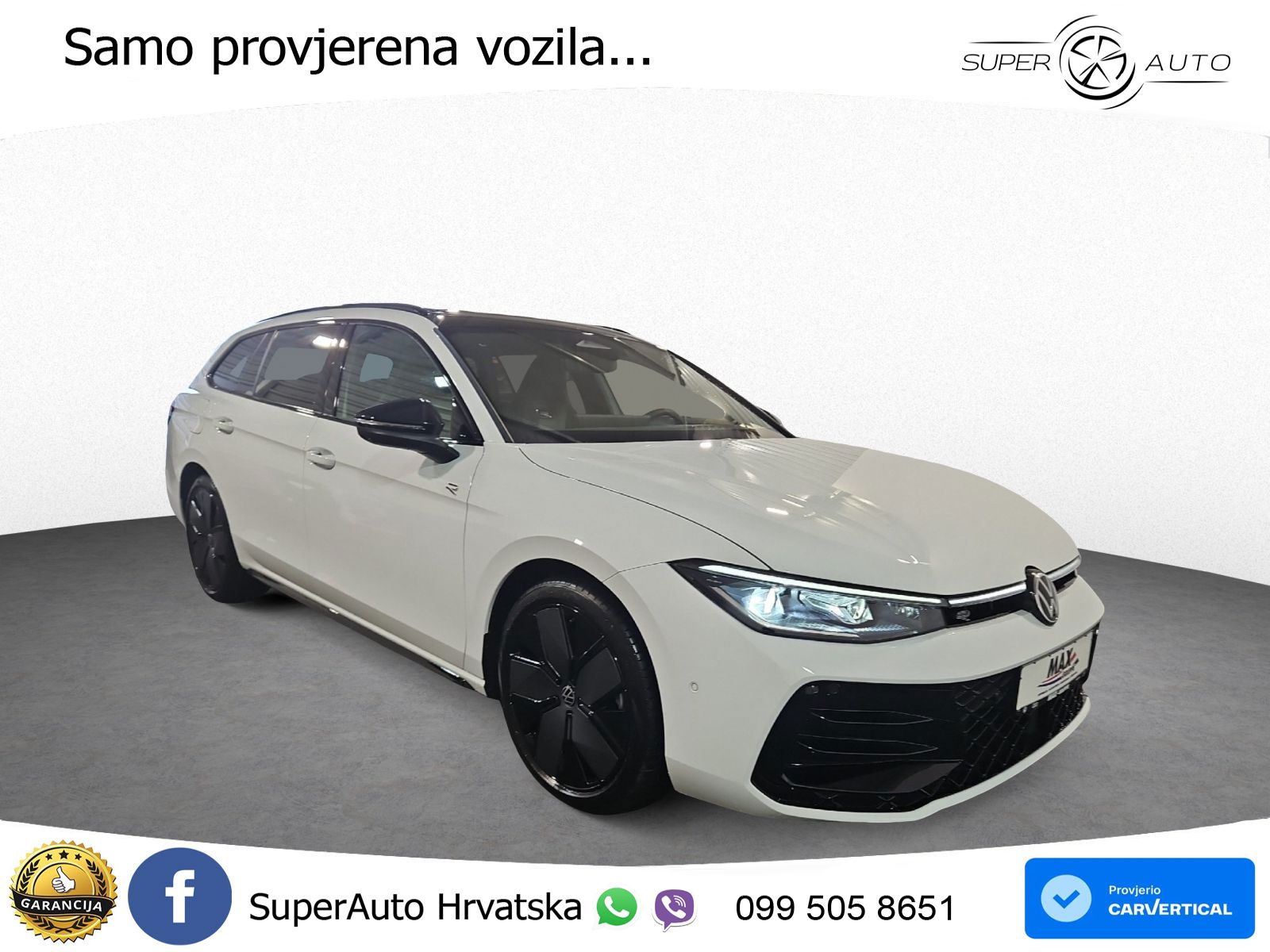 Volkswagen Passat Variant 2.0 TDI (193 KS) 4MOTION DSG R-Line LED+GR SJED+ACC