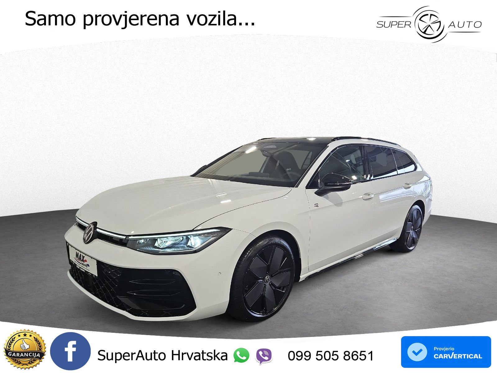 Volkswagen Passat Variant 2.0 TDI (193 KS) 4MOTION DSG R-Line LED+GR SJED+ACC