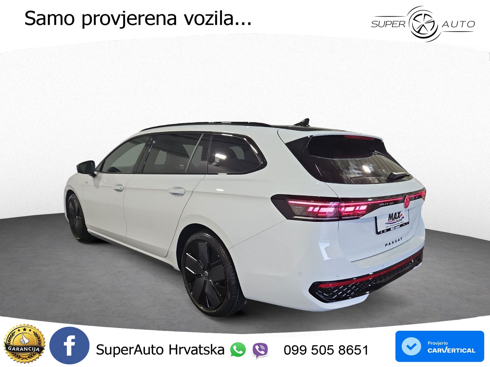 Volkswagen Passat Variant 2.0 TDI (193 KS) 4MOTION DSG R-Line LED+GR SJED+ACC