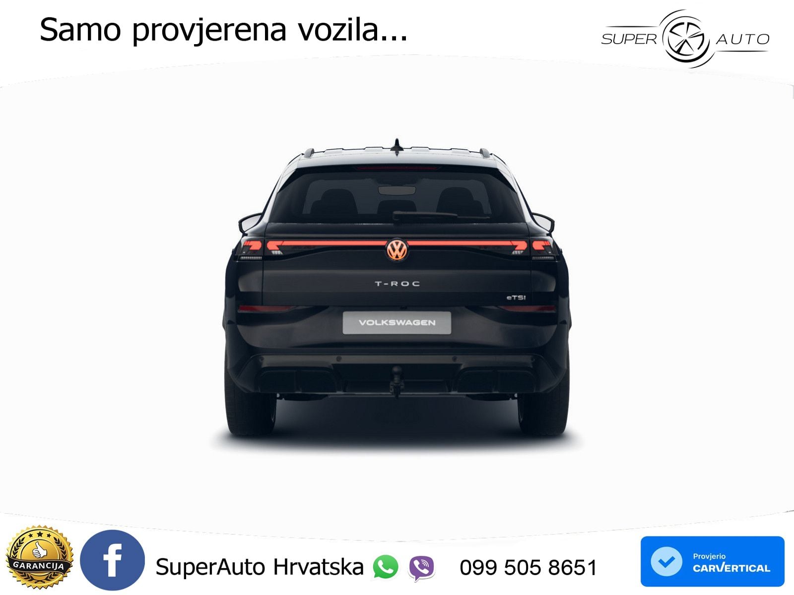 Volkswagen T-Roc 1.5 eTSI (150 KS)  DSG R-Line MATRIX+GR SJED+KAM
