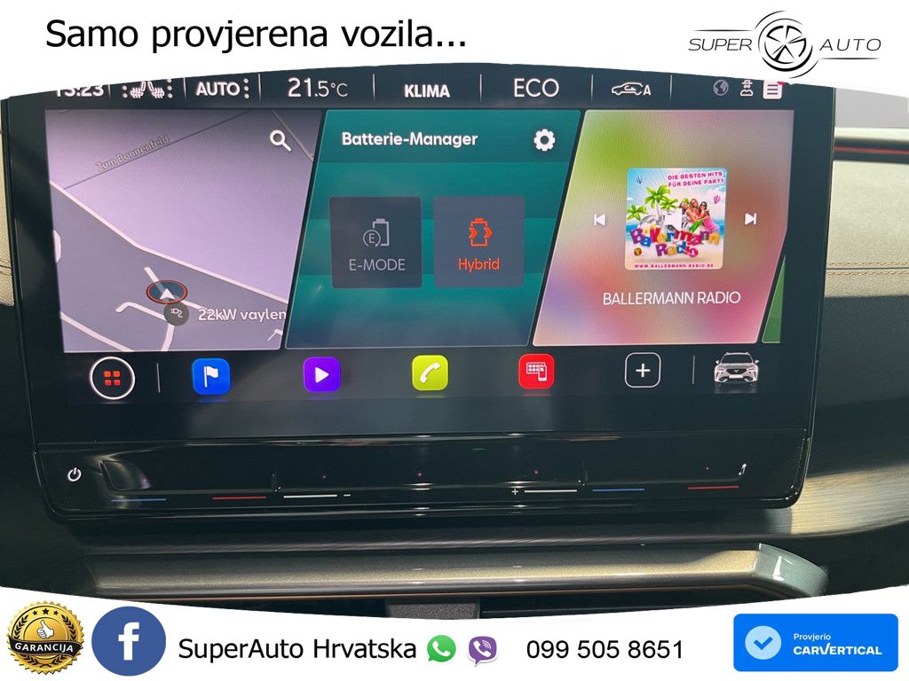 Cupra Formentor 1.4 TSI (245 KS) e-Hybrid DSG VZ LED+GR SJED+ACC