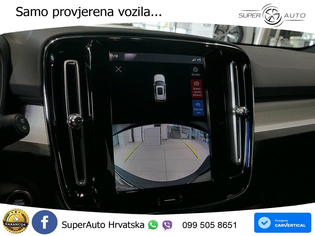 Volvo XC40 2.0 B3 163 KS Automatic LED+GR SJED+ACC
