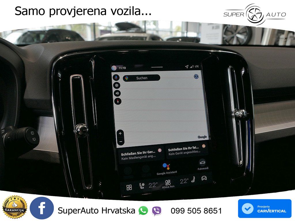 Volvo XC40 2.0 B3 163 KS Automatic LED+GR SJED+ACC