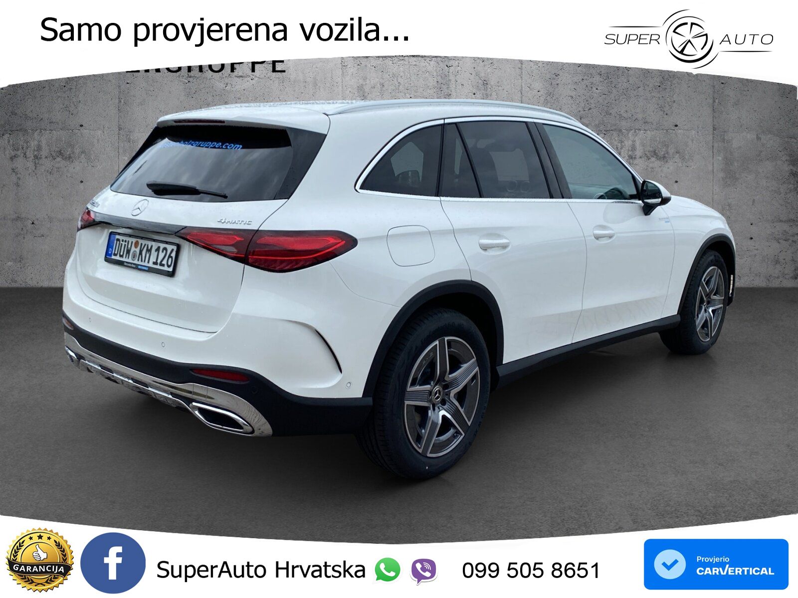 Mercedes GLC 220d (197 KS) 4MATIC 9G-TRONIC AMG LED+GR SJED+ACC