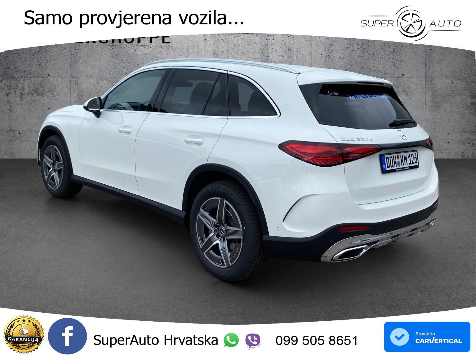 Mercedes GLC 220d (197 KS) 4MATIC 9G-TRONIC AMG LED+GR SJED+ACC