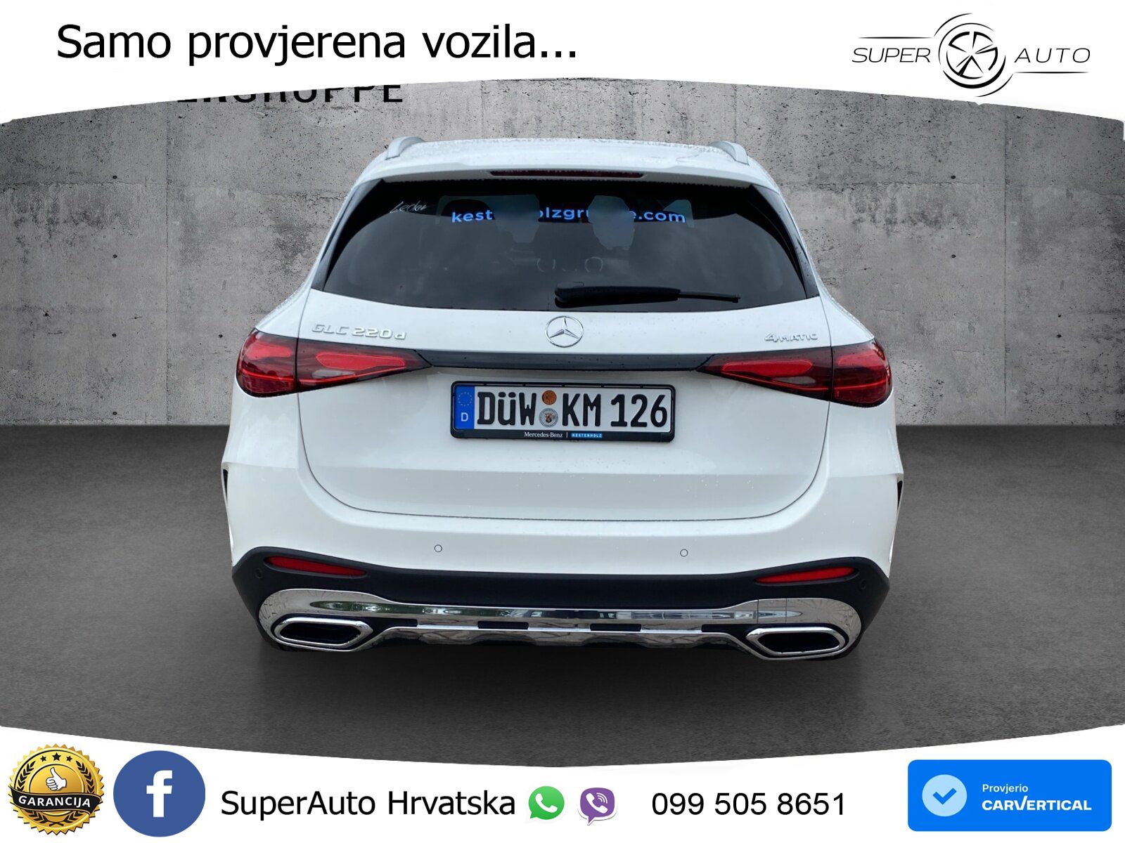 Mercedes GLC 220d (197 KS) 4MATIC 9G-TRONIC AMG LED+GR SJED+ACC