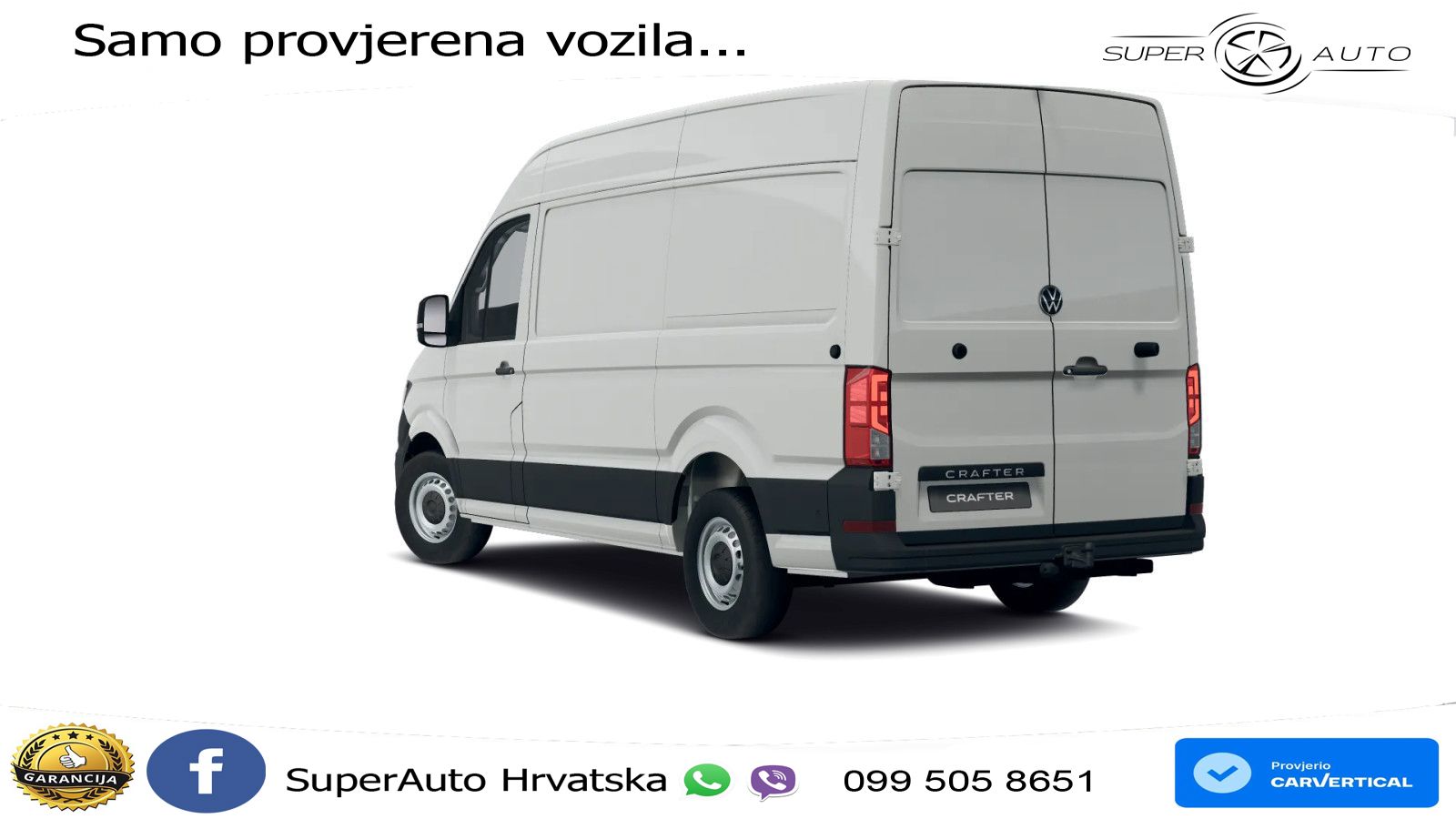 Volkswagen Crafter Kasten 35 MR HD 2.0TDI AHK KAM KLIMA 5JG 140 KS