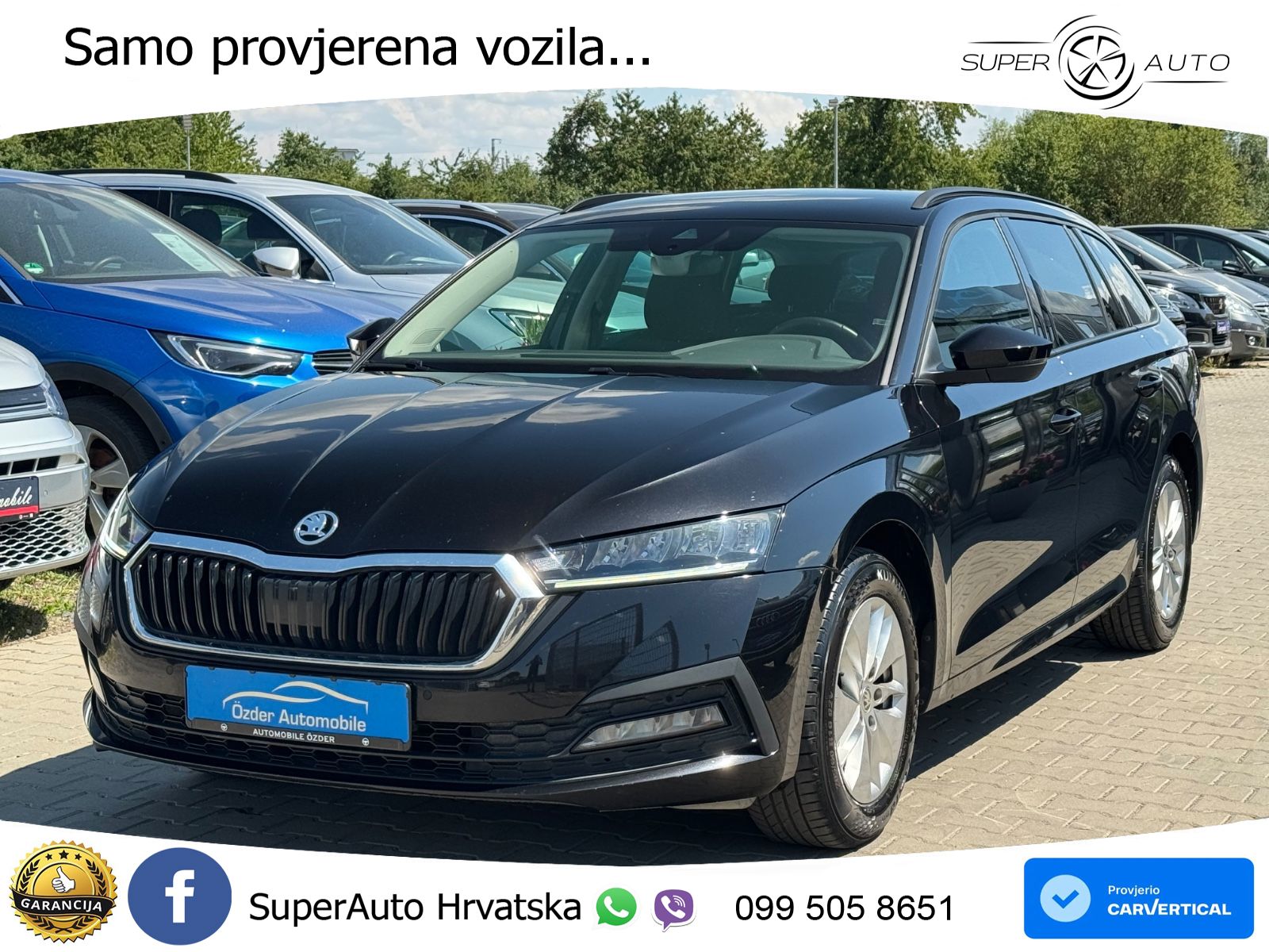 Škoda Octavia Combi 2.0 TDI (150 KS) DSG LED+GR SJED+ACC