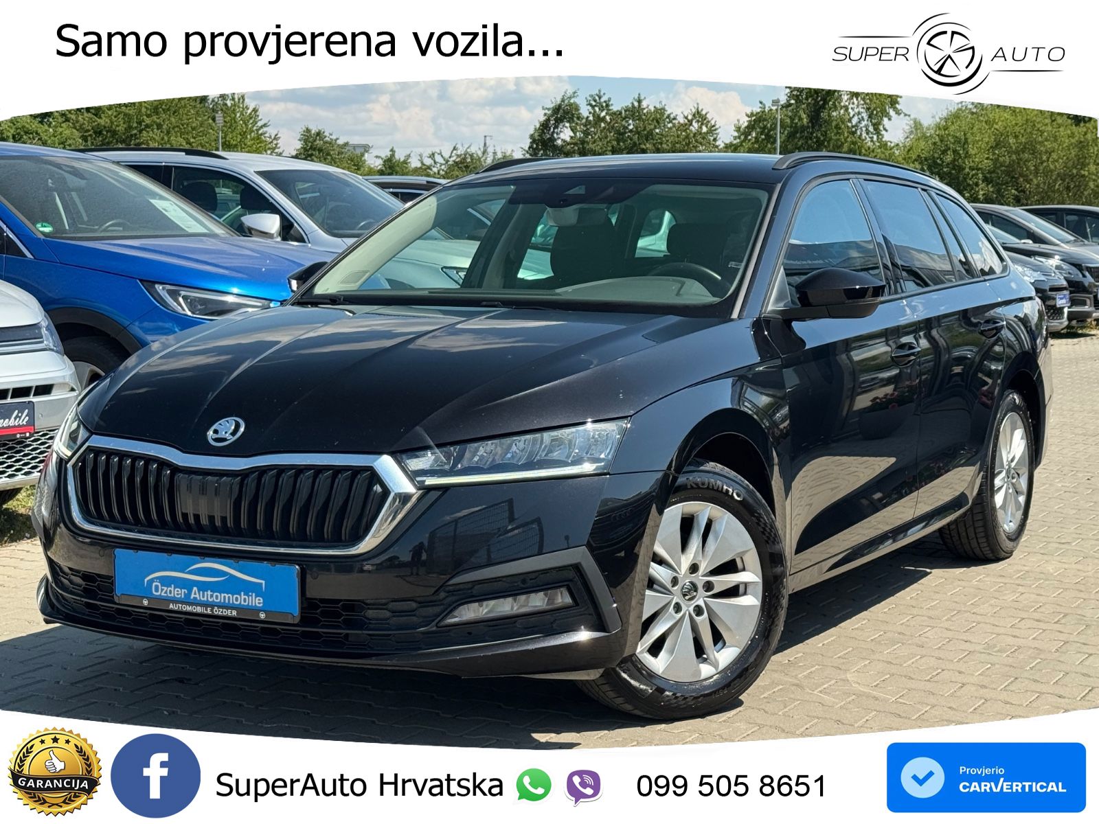 Škoda Octavia Combi 2.0 TDI (150 KS) DSG LED+GR SJED+ACC