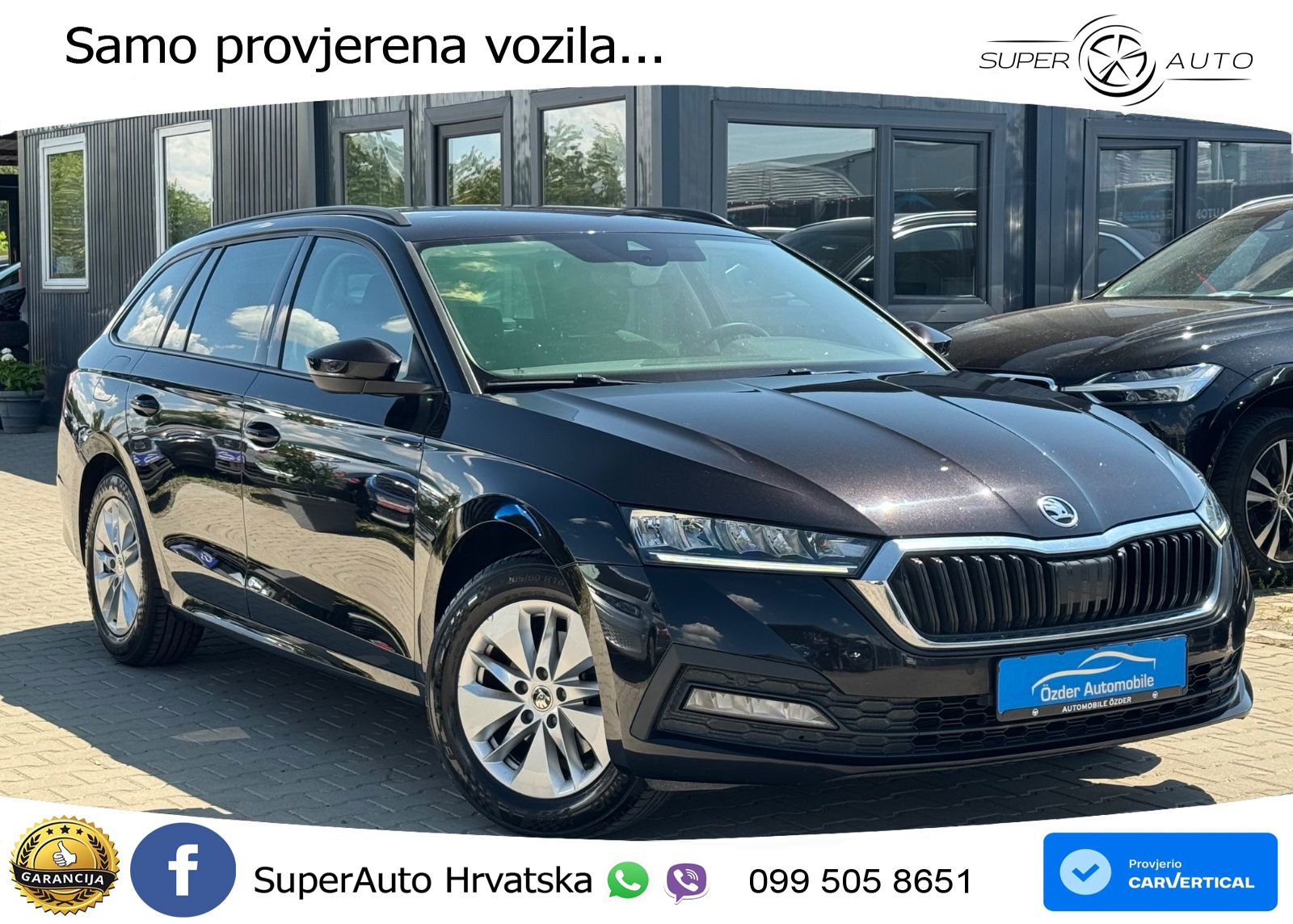 Škoda Octavia Combi 2.0 TDI (150 KS) DSG LED+GR SJED+ACC