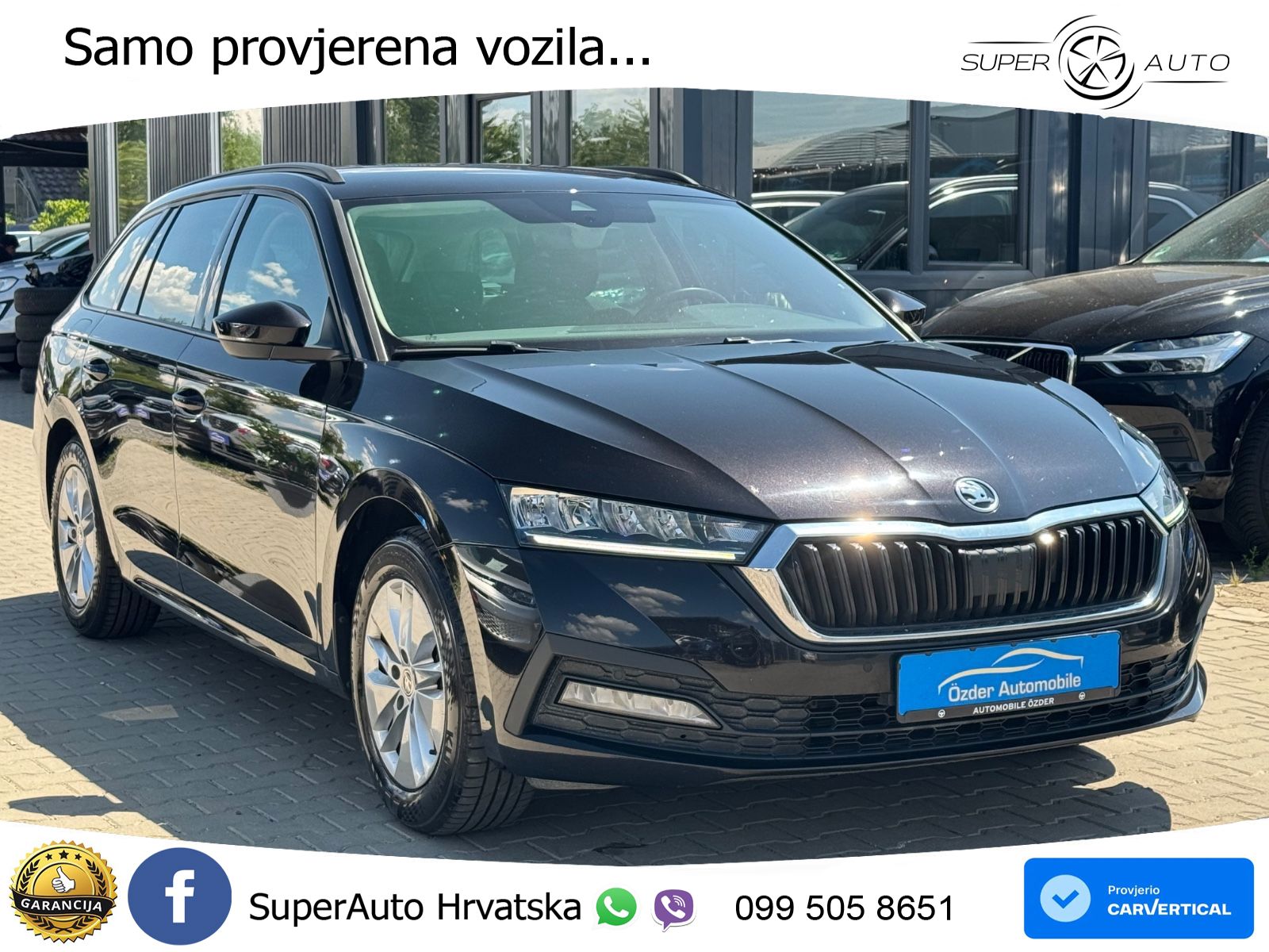 Škoda Octavia Combi 2.0 TDI (150 KS) DSG LED+GR SJED+ACC