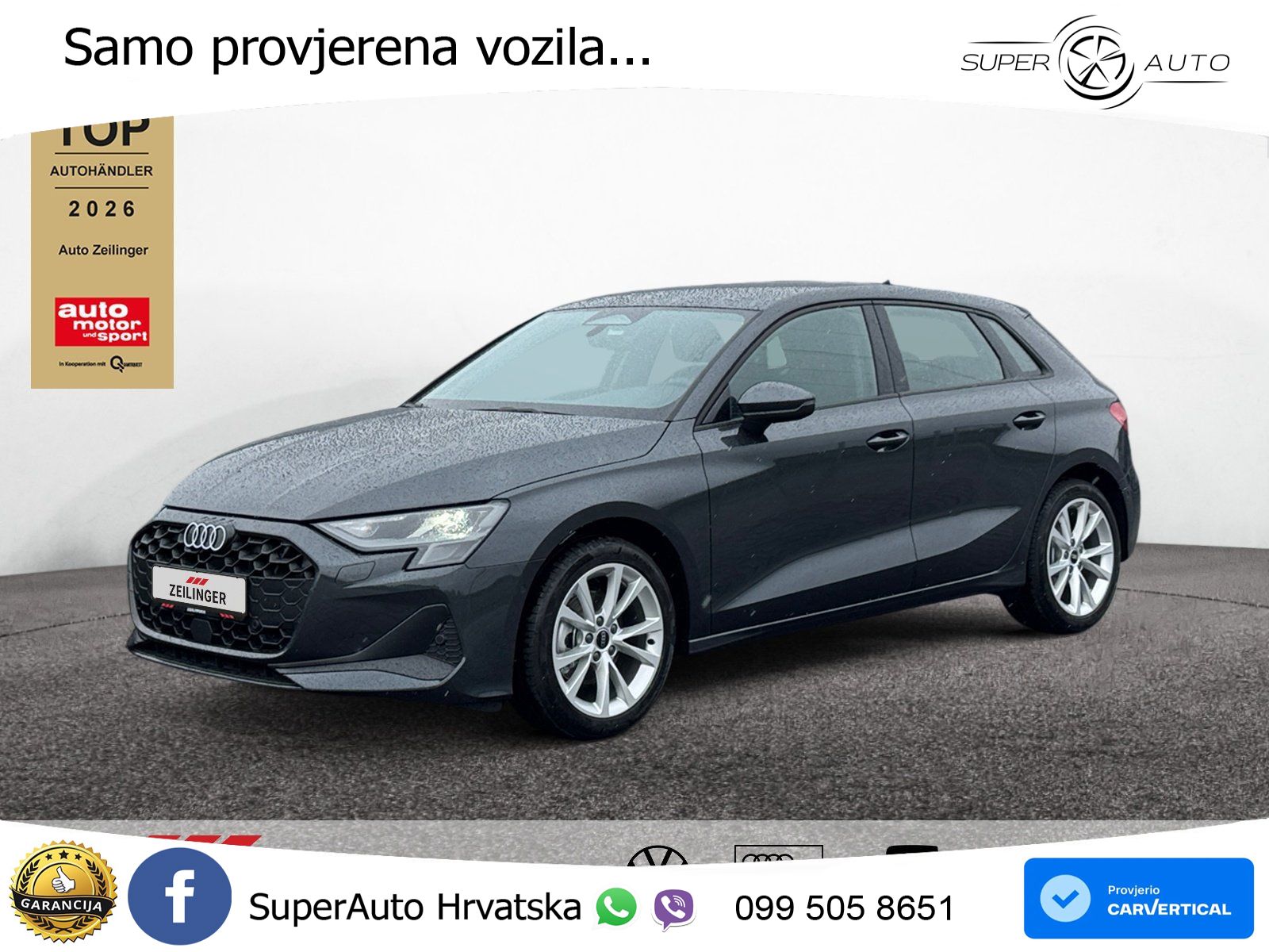 Audi A3 35 TFSI (150 KS) S tronic LED+GR SJED+ACC