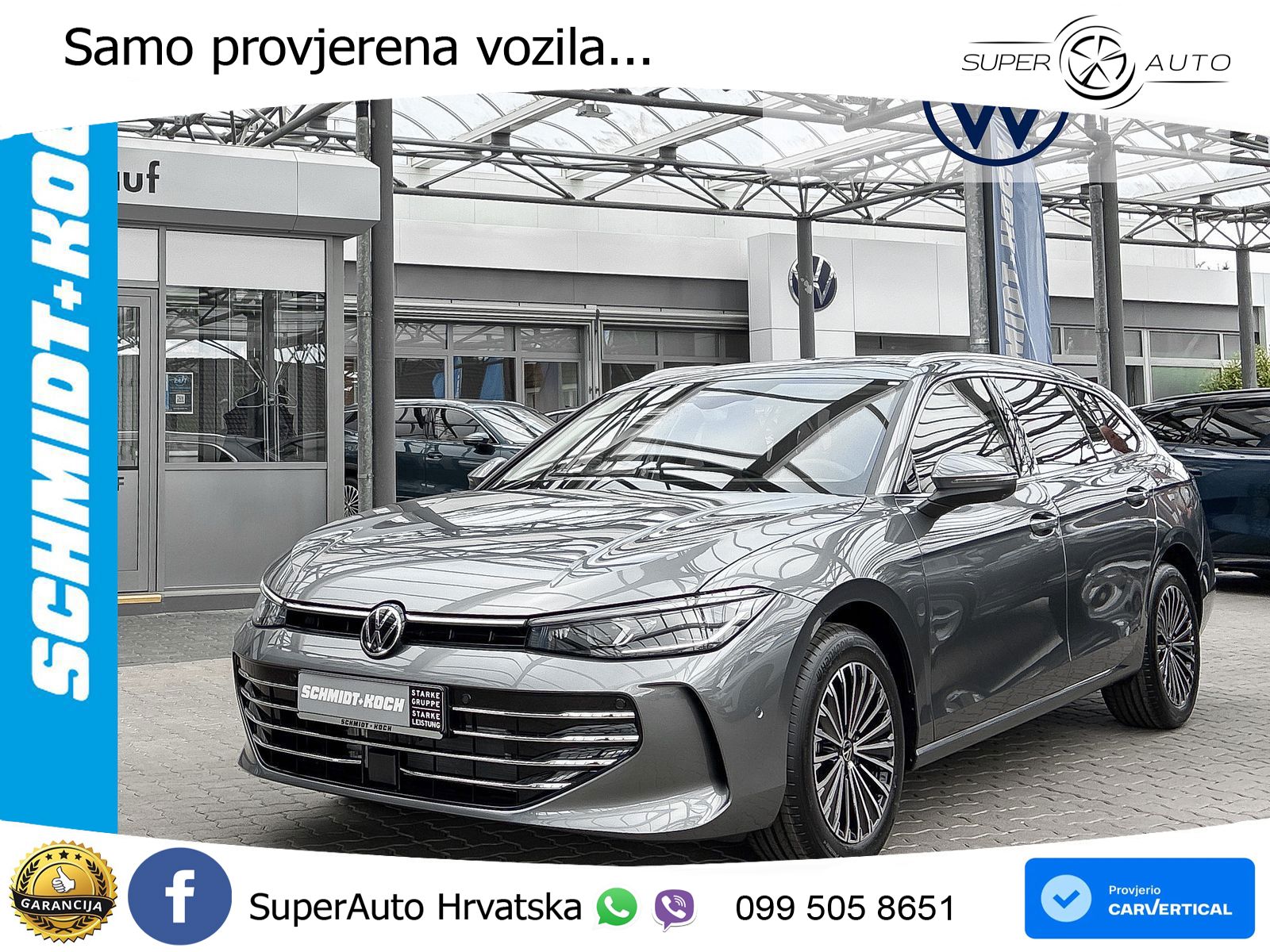 Volkswagen Passat Variant 1.5 eTSI (150 KS) DSG Elegance LED+GR SJED+ACC