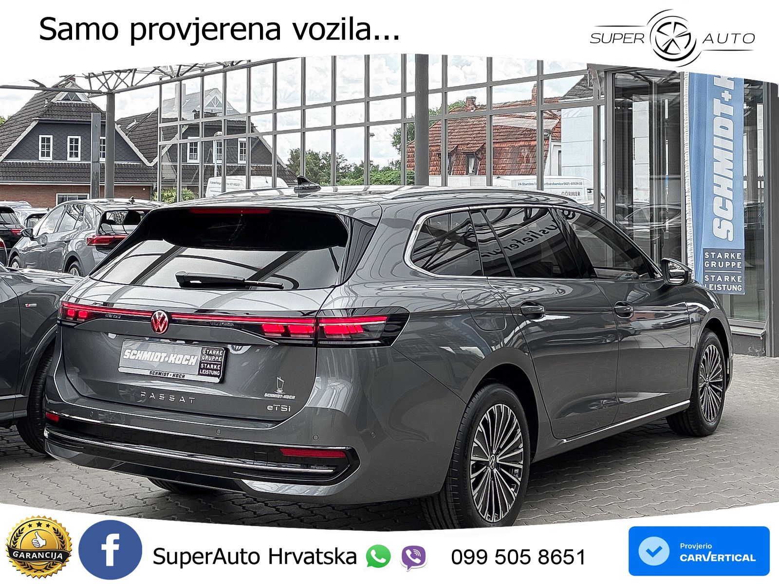 Volkswagen Passat Variant 1.5 eTSI (150 KS) DSG Elegance LED+GR SJED+ACC