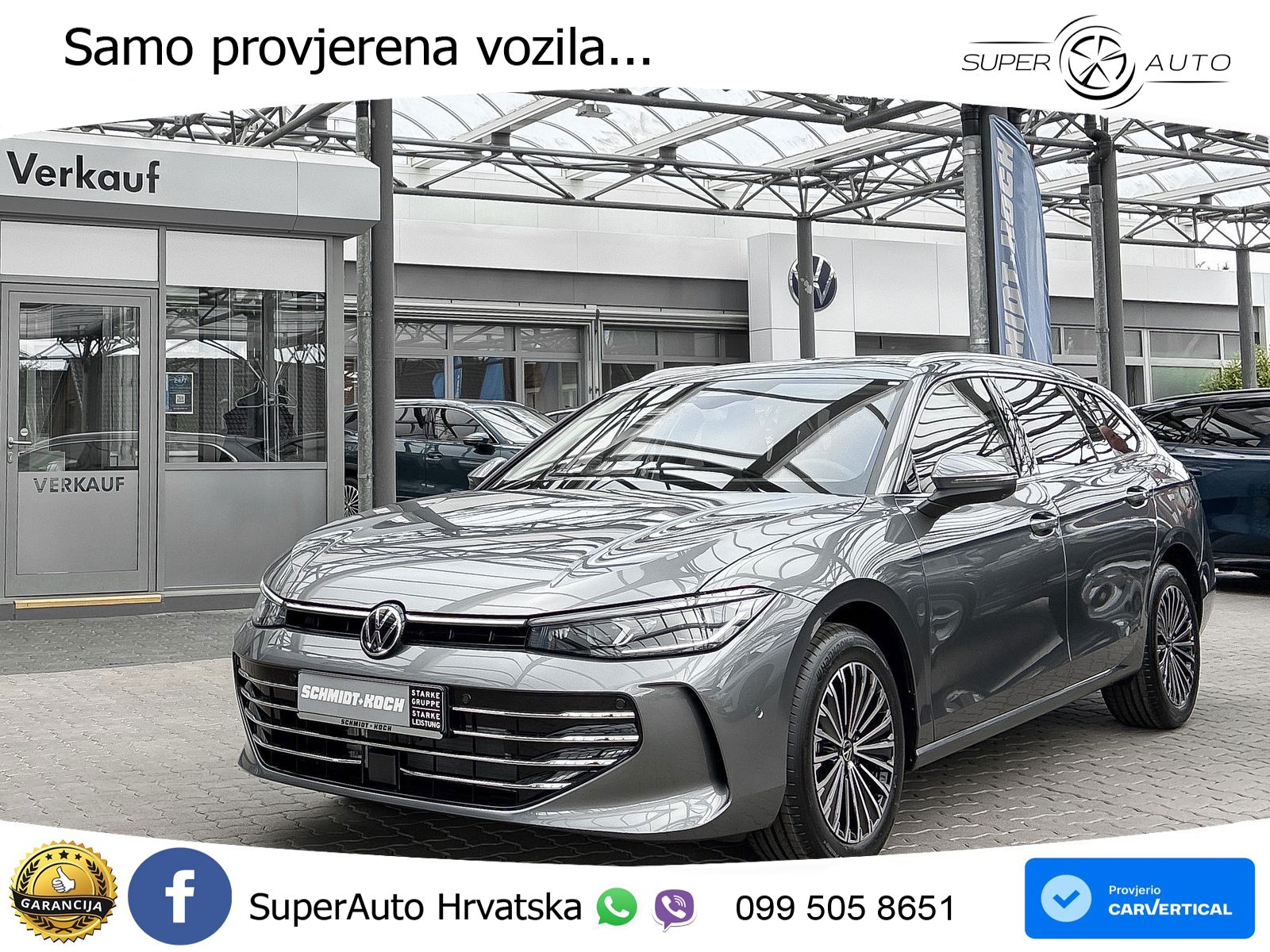 Volkswagen Passat Variant 1.5 eTSI (150 KS) DSG Elegance LED+GR SJED+ACC