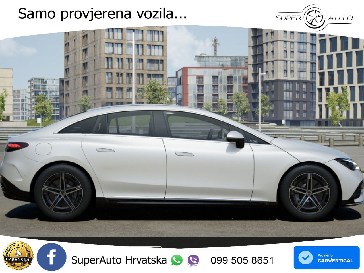 Mercedes EQE 350 98 kWh (292 KS) 4MATIC AMG ZRAČNI+ACC+GR SJED+KAM