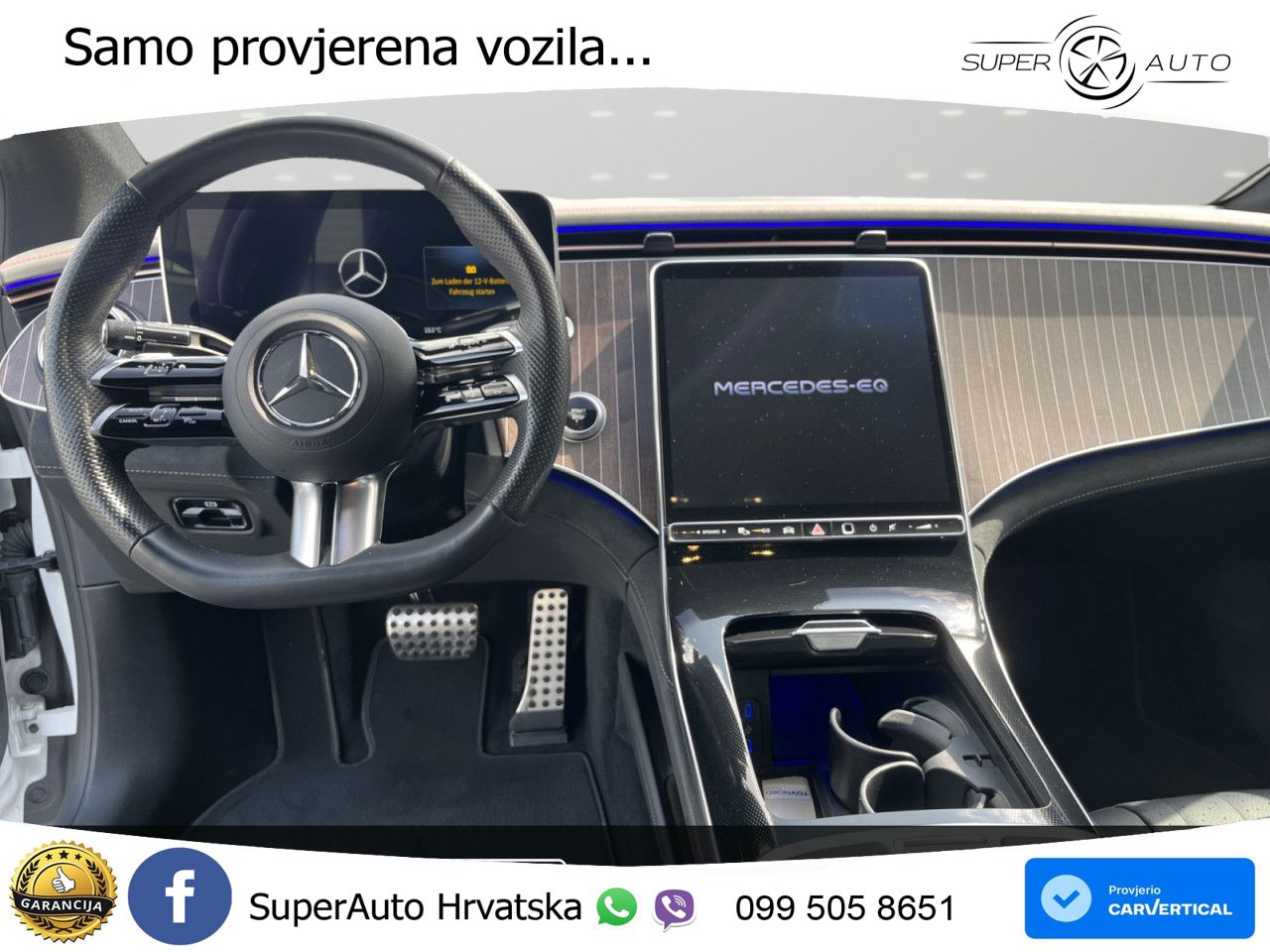 Mercedes EQE 350 98 kWh (292 KS) 4MATIC AMG ZRAČNI+ACC+GR SJED+KAM