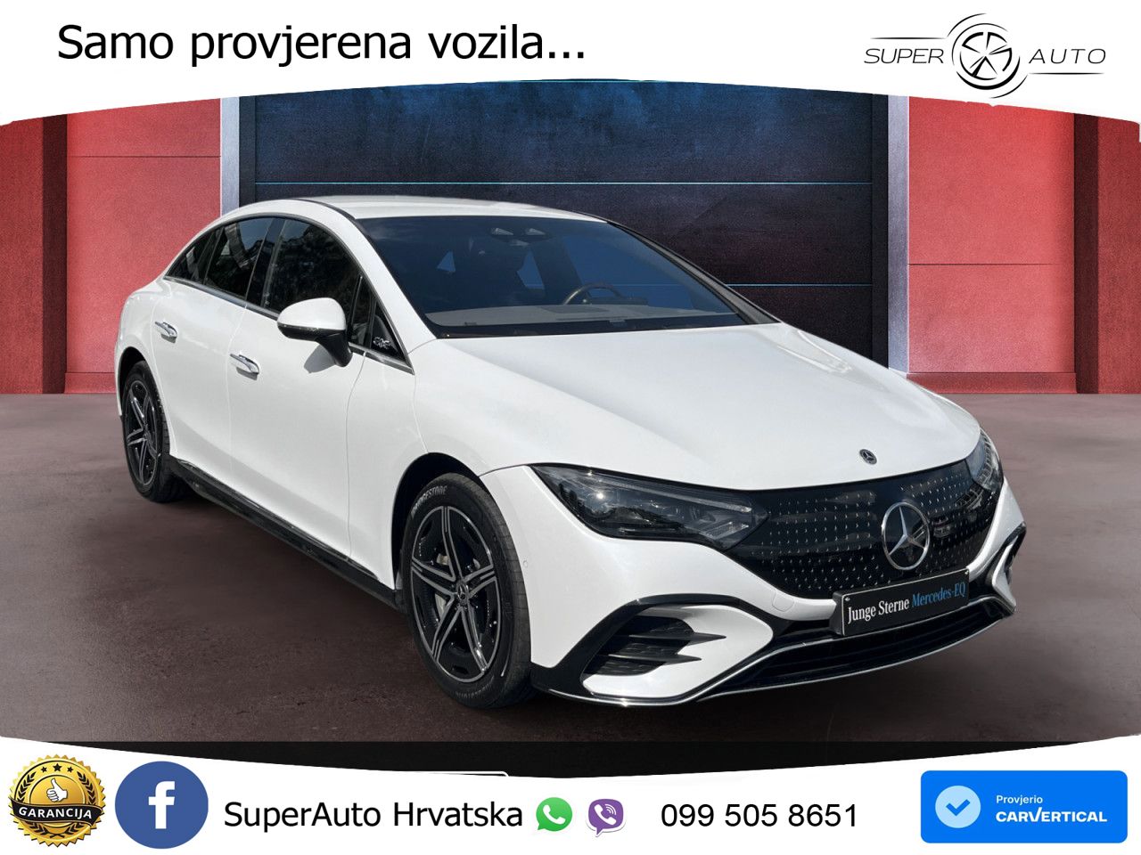 Mercedes EQE 350 98 kWh (292 KS) 4MATIC AMG ZRAČNI+ACC+GR SJED+KAM