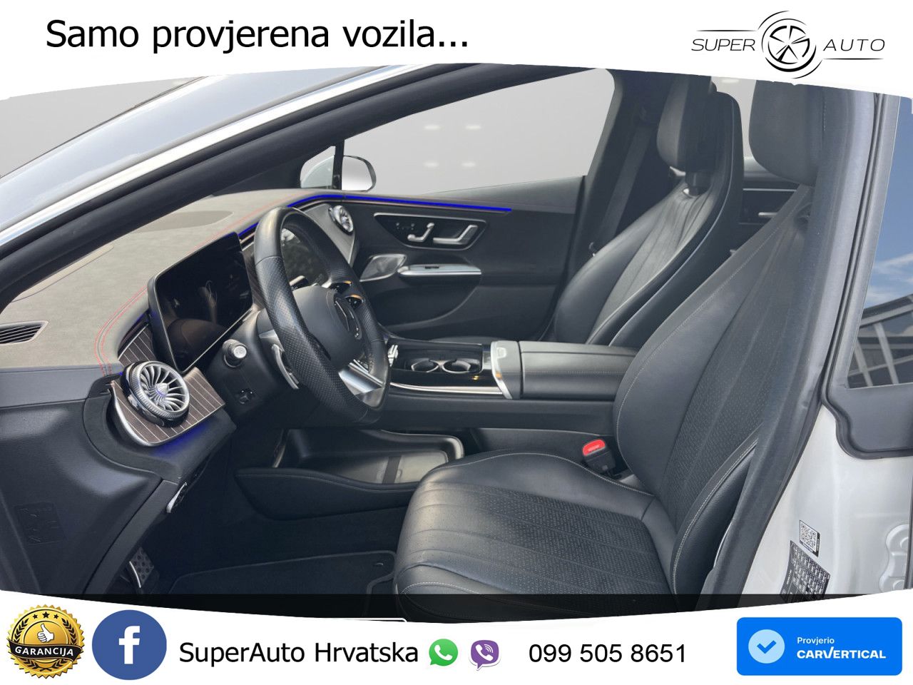 Mercedes EQE 350 98 kWh (292 KS) 4MATIC AMG ZRAČNI+ACC+GR SJED+KAM