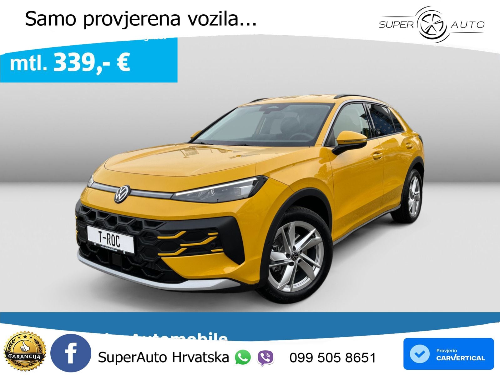 Volkswagen T-Roc II 1.5 eTSI (150 KS)  DSG LED+GR SJED+ACC