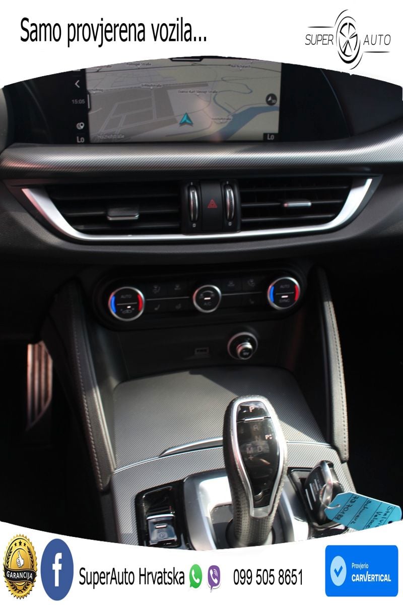Alfa Romeo Stelvio 2.2 MultiJet II (210 KS) Q4 Automatic LED+GR SJED+ACC