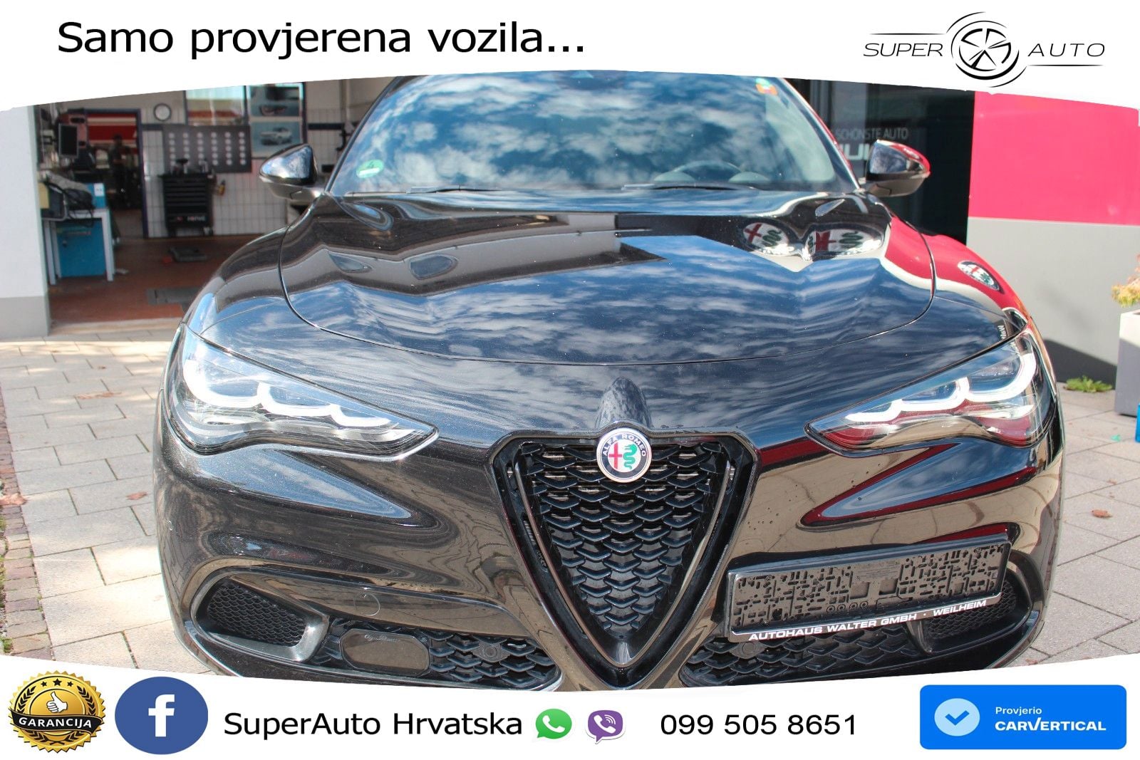 Alfa Romeo Stelvio 2.2 MultiJet II (210 KS) Q4 Automatic LED+GR SJED+ACC