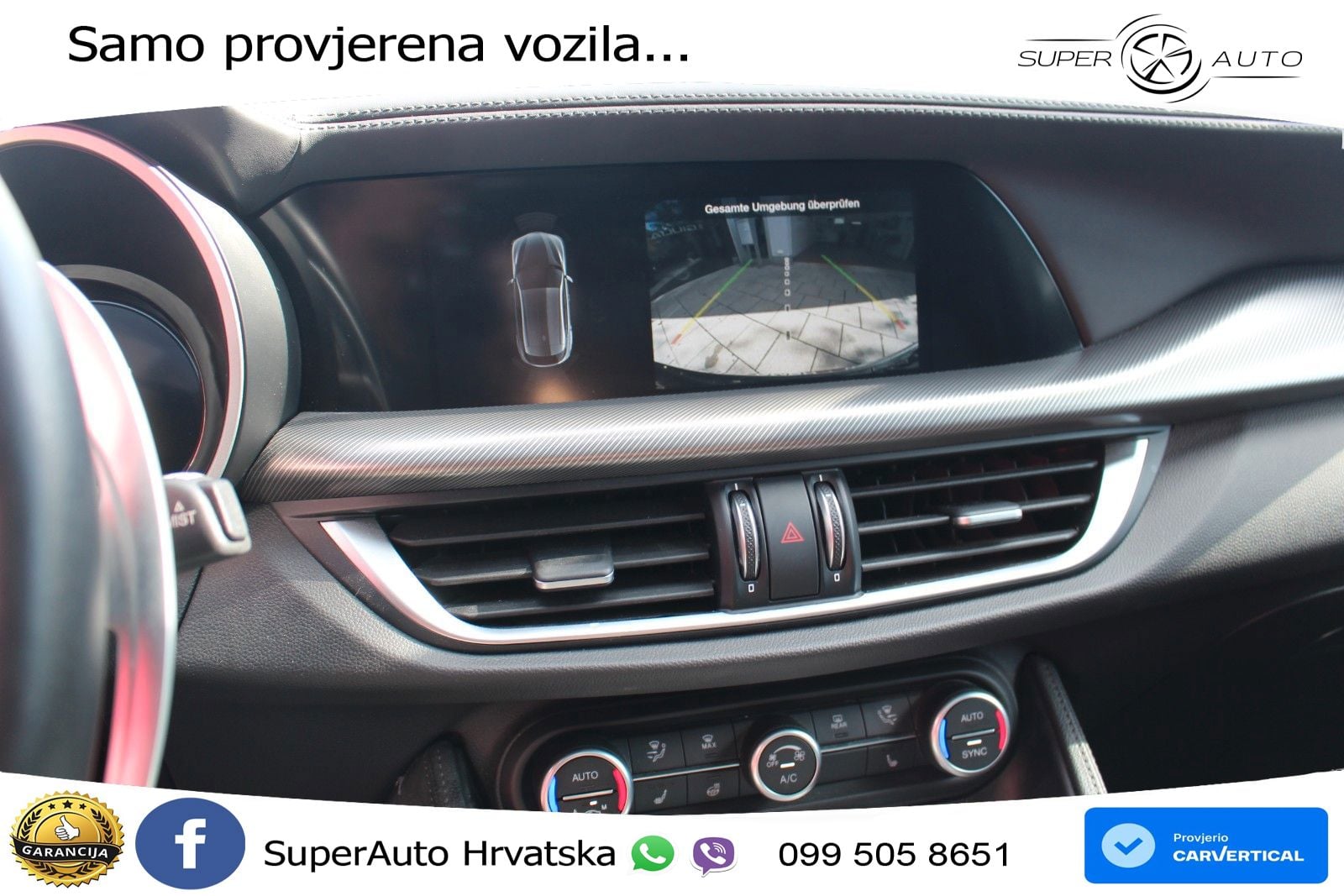 Alfa Romeo Stelvio 2.2 MultiJet II (210 KS) Q4 Automatic LED+GR SJED+ACC