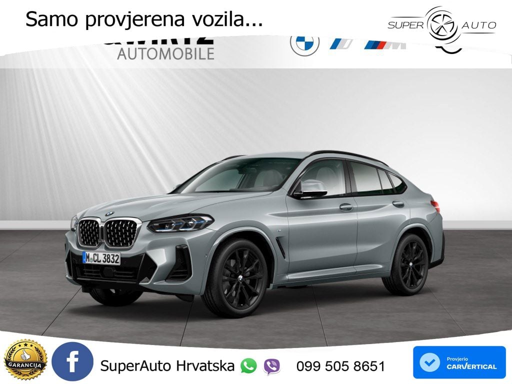 BMW X4 30d (286 KS) xDrive Steptronic M Sport LED+GR SJED+ACC