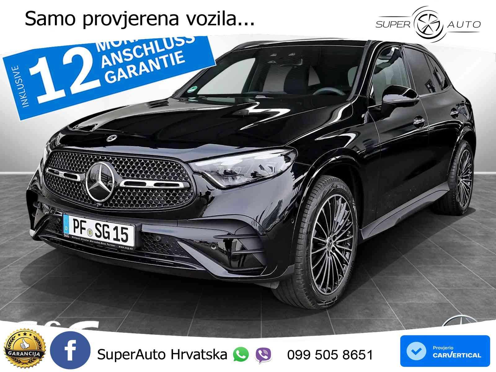 Mercedes GLC 450d (367 KS) 4MATIC 9G-TRONIC AMG ZRAČNI+ACC+GR SJED+360