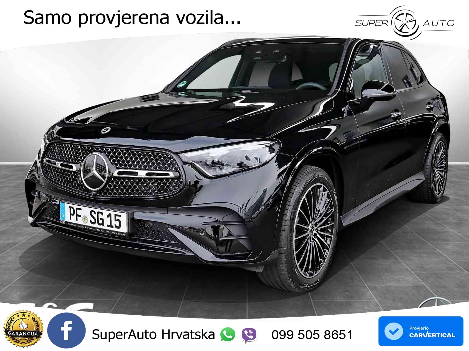 Mercedes GLC 450d (367 KS) 4MATIC 9G-TRONIC AMG ZRAČNI+ACC+GR SJED+360