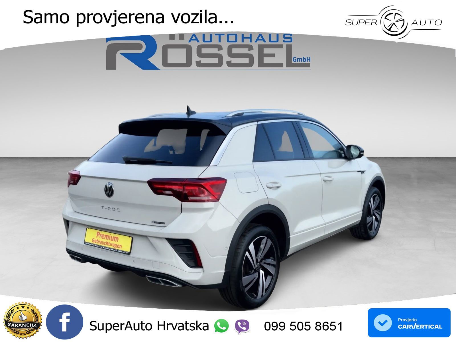 Volkswagen T-Roc I 2.0 TDI (150 KS) DSG LED+GR SJED+ACC