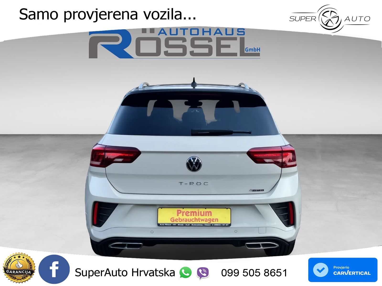 Volkswagen T-Roc I 2.0 TDI (150 KS) DSG LED+GR SJED+ACC