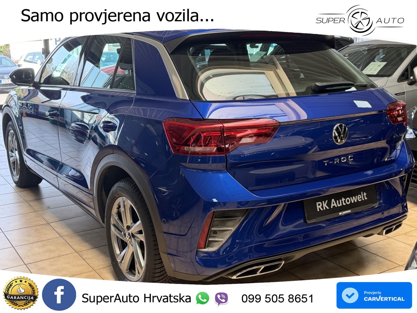 Volkswagen T-Roc I 2.0 TDI (150 KS) DSG LED+GR SJED+ACC