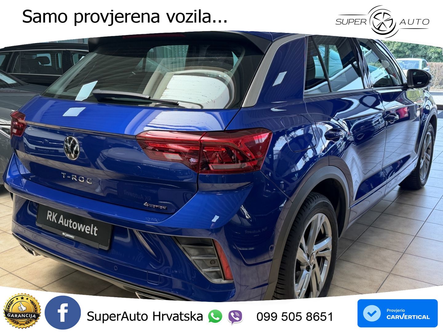 Volkswagen T-Roc I 2.0 TDI (150 KS) DSG LED+GR SJED+ACC