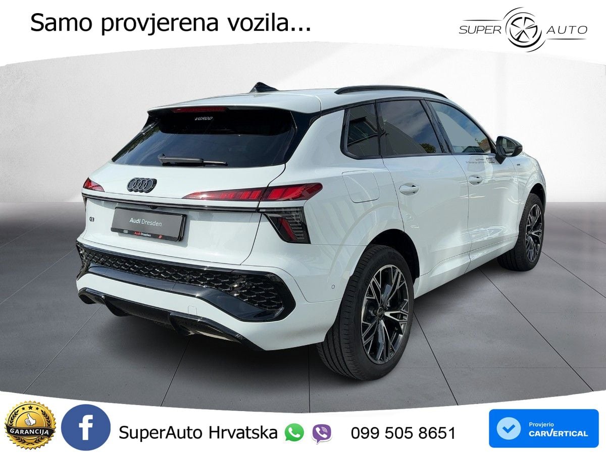 Audi Q3 1.5 TFSIe (272 KS) S tronic LED+GR SJED+ACC