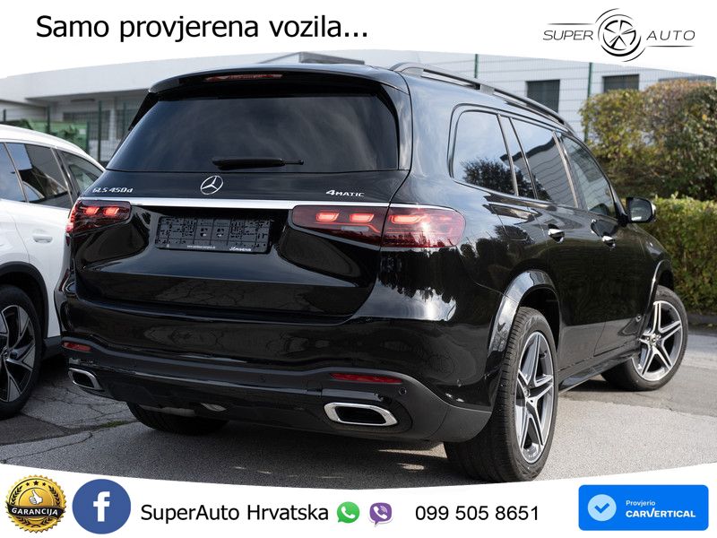 Mercedes-Benz GLS GLS 450d EQ Boost 4MATIC 9G-TRONIC AMG ZRAČNI+ACC+GR SJED+360+PANO
