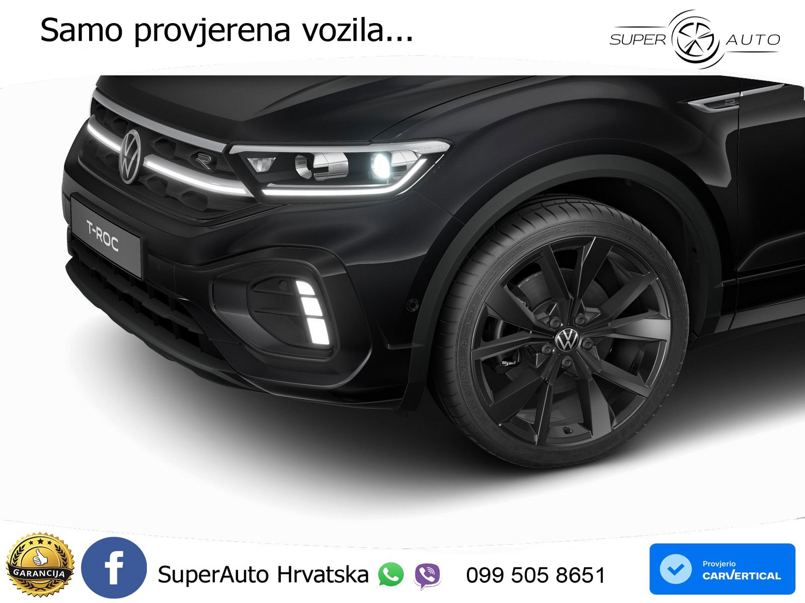Volkswagen T-Roc 1.5 TSI (150 KS) DSG MATRIX+GR SJED+KAM