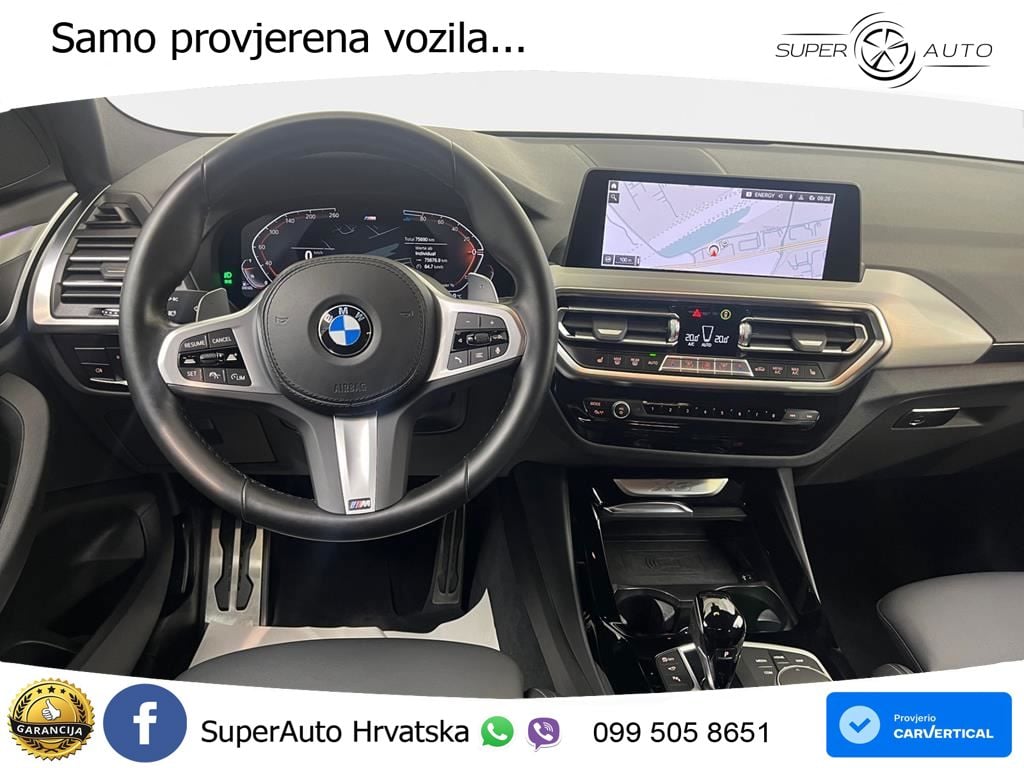 BMW X3 20d xDrive Steptronic M Sport LED+GR SJED+ACC