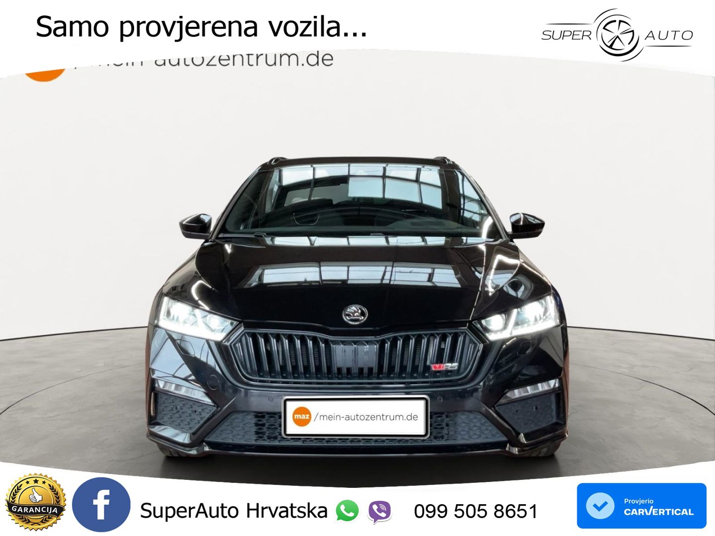 Škoda Octavia Combi RS 2.0 TDI (200 KS) 4x4 DSG LED+GR SJED+ACC