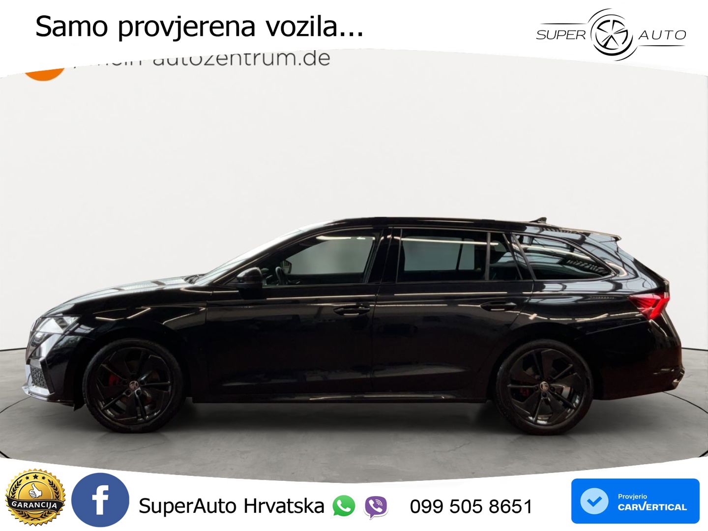 Škoda Octavia Combi RS 2.0 TDI (200 KS) 4x4 DSG LED+GR SJED+ACC