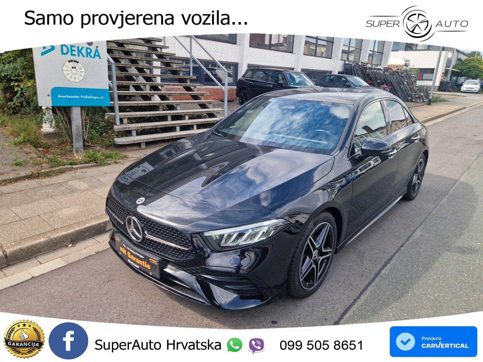 Mercedes-Benz A 200 7G-DCT AMG LED+GR SJED+ACC